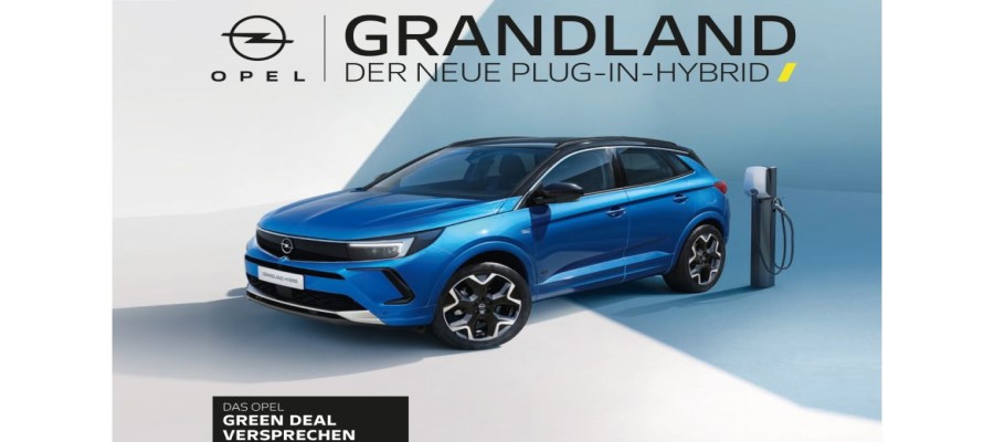 Der Opel Grandland Plug-in-Hybrid: Jetzt mit dem „Opel Green Deal-Versprechen“